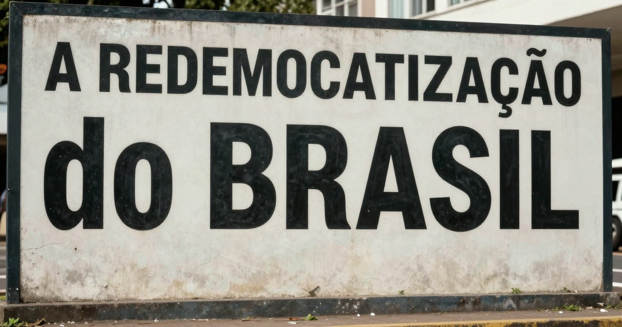 Histórico das eleições brasileiras — Redemocratização e a Nova Constituição de 1988