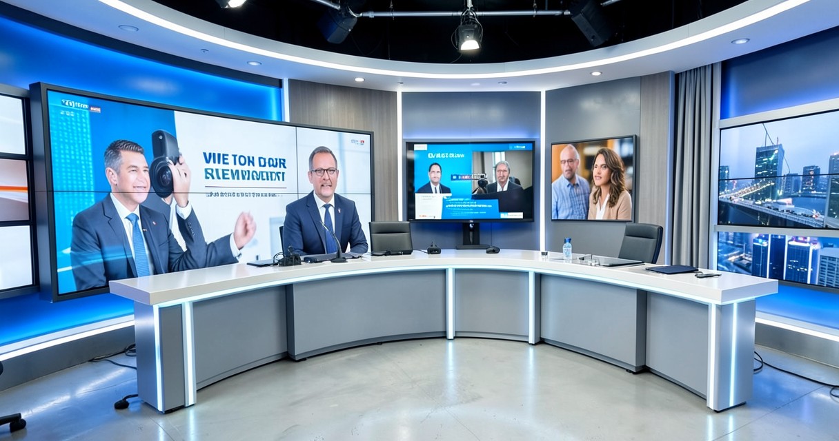 Cobertura de eleições municipais 2026 — Inovações da Globo: videoconferências, sabatinas e interatividade